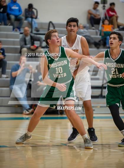 Thumbnail 2 in Southwest SD vs. Mission Vista ( Del Lago Tip-Off Classic) photogallery.