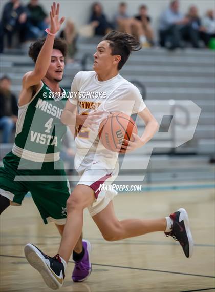 Thumbnail 2 in Southwest SD vs. Mission Vista ( Del Lago Tip-Off Classic) photogallery.