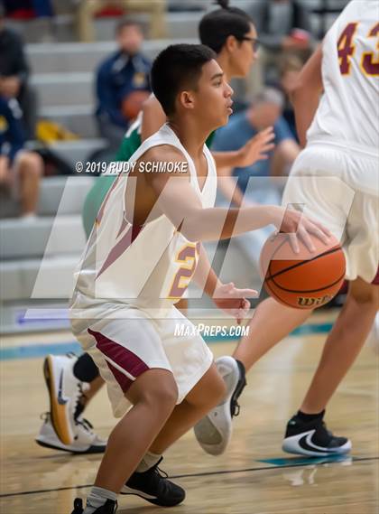Thumbnail 1 in Southwest SD vs. Mission Vista ( Del Lago Tip-Off Classic) photogallery.