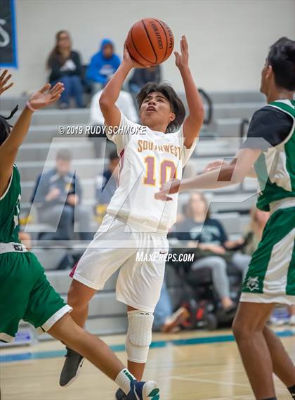 Thumbnail 1 in Southwest SD vs. Mission Vista ( Del Lago Tip-Off Classic) photogallery.