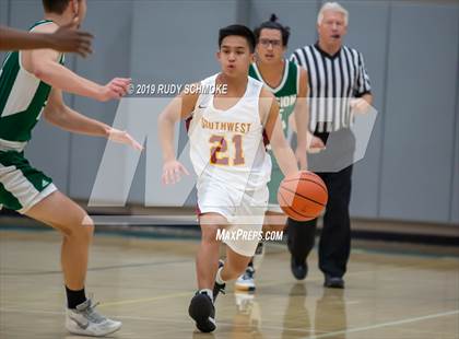 Thumbnail 1 in Southwest SD vs. Mission Vista ( Del Lago Tip-Off Classic) photogallery.