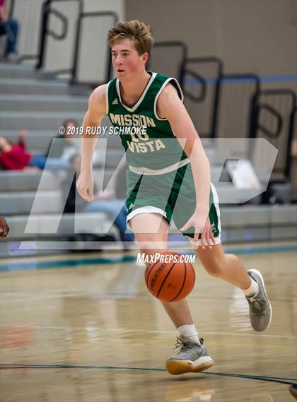 Thumbnail 2 in Southwest SD vs. Mission Vista ( Del Lago Tip-Off Classic) photogallery.