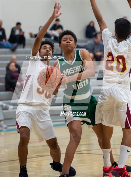 Thumbnail 2 in Southwest SD vs. Mission Vista ( Del Lago Tip-Off Classic) photogallery.