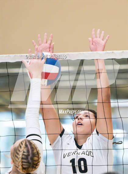 Thumbnail 3 in Cactus vs. Verrado (Epic Tourneys Volleyball Invite) photogallery.