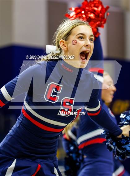 Thumbnail 1 in Nassau County Gameday Cheer Class C Final (Hofstra University) photogallery.