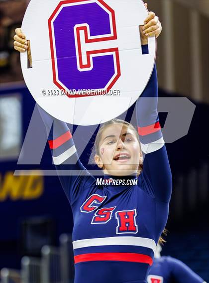 Thumbnail 2 in Nassau County Gameday Cheer Class C Final (Hofstra University) photogallery.