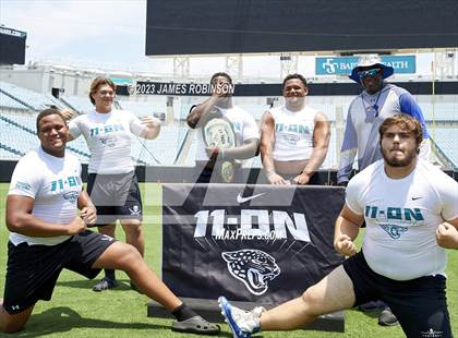 Thumbnail 2 in Brunswick (Jaguars Prep 11 On Lineman Challenge Awards) photogallery.