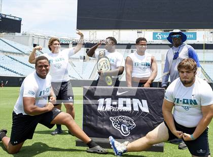 Thumbnail 1 in Brunswick (Jaguars Prep 11 On Lineman Challenge Awards) photogallery.