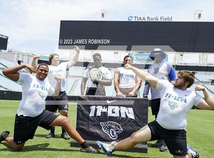 Thumbnail 1 in Brunswick (Jaguars Prep 11 On Lineman Challenge Awards) photogallery.