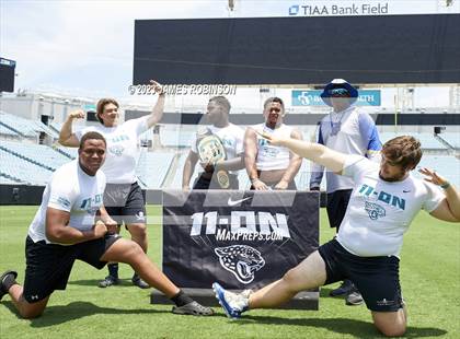 Thumbnail 1 in Brunswick (Jaguars Prep 11 On Lineman Challenge Awards) photogallery.