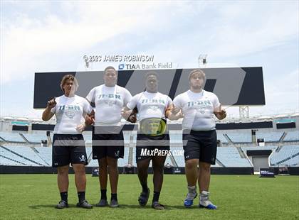 Thumbnail 2 in Brunswick (Jaguars Prep 11 On Lineman Challenge Awards) photogallery.