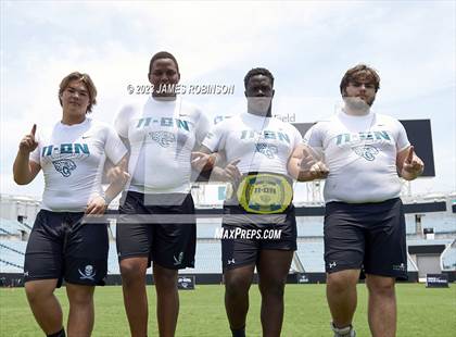 Thumbnail 2 in Brunswick (Jaguars Prep 11 On Lineman Challenge Awards) photogallery.