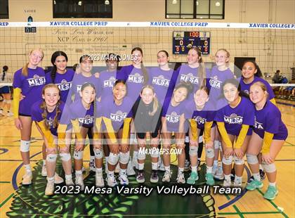 Thumbnail 2 in Mesa @ Xavier College Prep (AIA 6A Round 1 Playoff) photogallery.