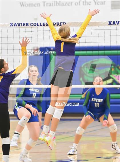 Thumbnail 1 in Mesa @ Xavier College Prep (AIA 6A Round 1 Playoff) photogallery.