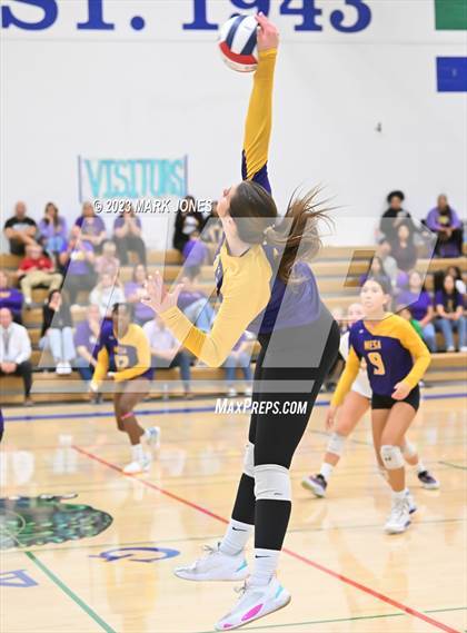 Thumbnail 1 in Mesa @ Xavier College Prep (AIA 6A Round 1 Playoff) photogallery.