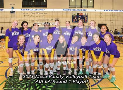 Thumbnail 3 in Mesa @ Xavier College Prep (AIA 6A Round 1 Playoff) photogallery.