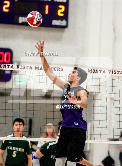 Thumbnail 2 in Harker @ Monta Vista (CIF NorCal D1 Final) photogallery.