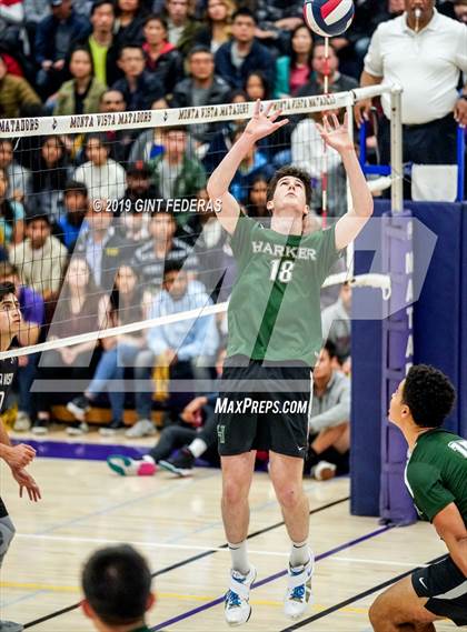 Thumbnail 1 in Harker @ Monta Vista (CIF NorCal D1 Final) photogallery.