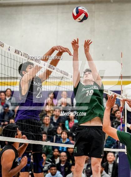 Thumbnail 2 in Harker @ Monta Vista (CIF NorCal D1 Final) photogallery.