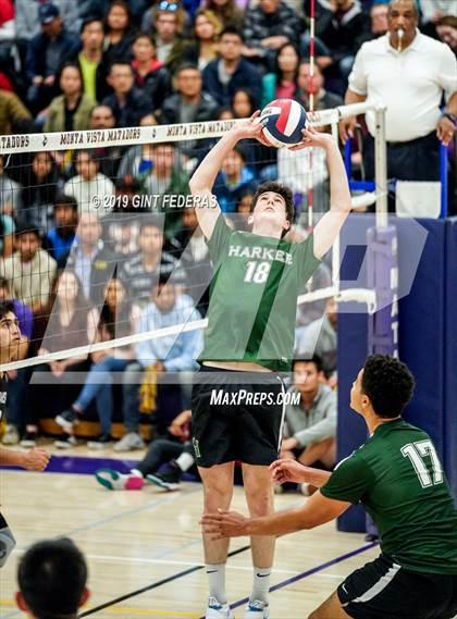 Thumbnail 2 in Harker @ Monta Vista (CIF NorCal D1 Final) photogallery.