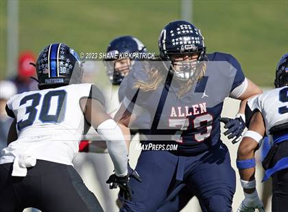 Thumbnail 1 in Allen vs North Crowley(6A Div 1 Quarterfinals) photogallery.