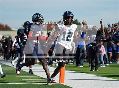 Thumbnail 1 in Allen vs North Crowley(6A Div 1 Quarterfinals) photogallery.