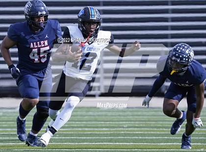 Thumbnail 1 in Allen vs North Crowley(6A Div 1 Quarterfinals) photogallery.