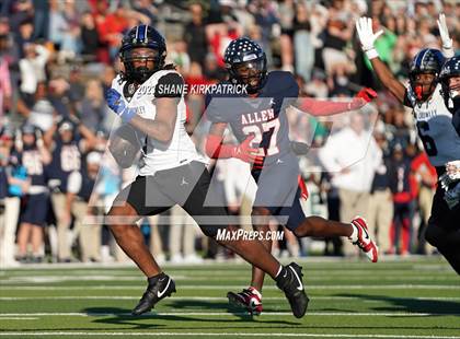 Thumbnail 1 in Allen vs North Crowley(6A Div 1 Quarterfinals) photogallery.