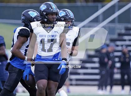 Thumbnail 2 in Allen vs North Crowley(6A Div 1 Quarterfinals) photogallery.