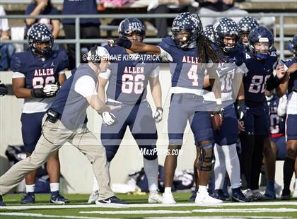 Thumbnail 1 in Allen vs North Crowley(6A Div 1 Quarterfinals) photogallery.