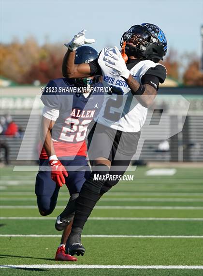 Thumbnail 3 in Allen vs North Crowley(6A Div 1 Quarterfinals) photogallery.