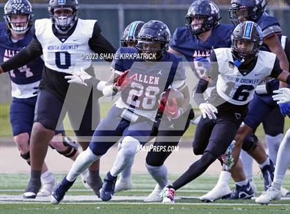 Thumbnail 2 in Allen vs North Crowley(6A Div 1 Quarterfinals) photogallery.
