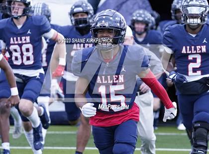 Thumbnail 1 in Allen vs North Crowley(6A Div 1 Quarterfinals) photogallery.