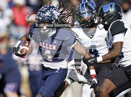 Thumbnail 1 in Allen vs North Crowley(6A Div 1 Quarterfinals) photogallery.