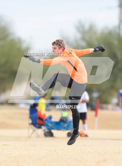 Thumbnail 3 in Desert Mountain vs. Safford (Chandler Prep Invitational) photogallery.