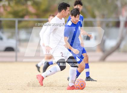 Thumbnail 1 in Desert Mountain vs. Safford (Chandler Prep Invitational) photogallery.