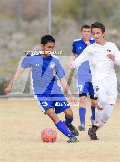 Thumbnail 2 in Desert Mountain vs. Safford (Chandler Prep Invitational) photogallery.