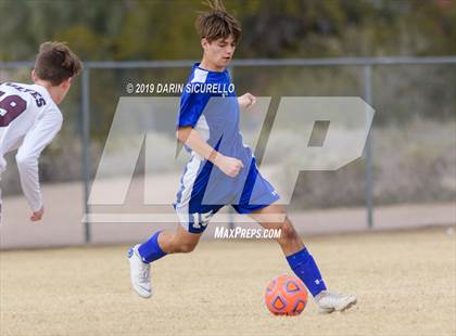 Thumbnail 2 in Desert Mountain vs. Safford (Chandler Prep Invitational) photogallery.