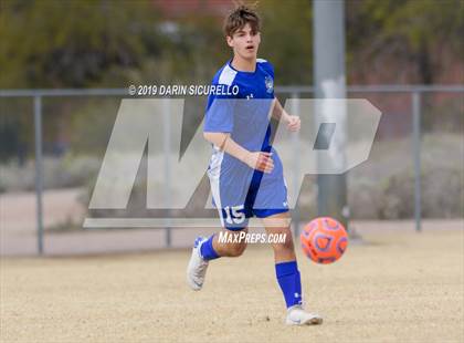 Thumbnail 2 in Desert Mountain vs. Safford (Chandler Prep Invitational) photogallery.