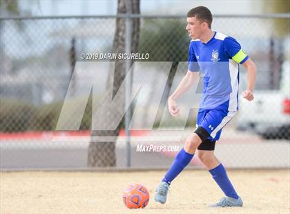 Thumbnail 3 in Desert Mountain vs. Safford (Chandler Prep Invitational) photogallery.