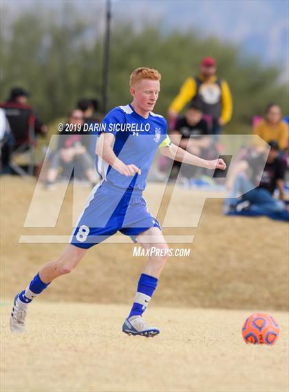 Thumbnail 2 in Desert Mountain vs. Safford (Chandler Prep Invitational) photogallery.