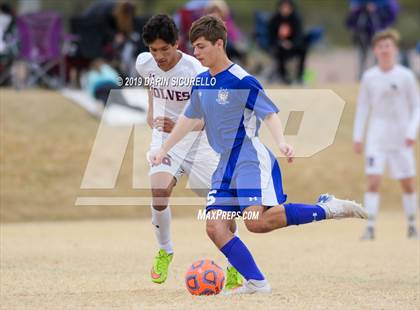 Thumbnail 2 in Desert Mountain vs. Safford (Chandler Prep Invitational) photogallery.