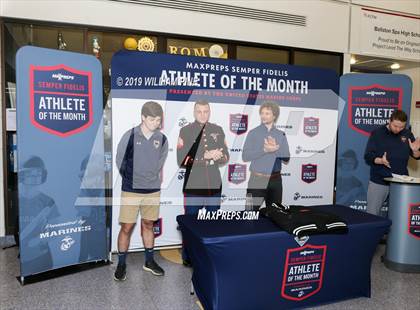 Thumbnail 1 in Marines H.S. Male Athlete of the Month - Ethan Shuhart photogallery.