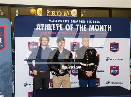 Thumbnail 1 in Marines H.S. Male Athlete of the Month - Ethan Shuhart photogallery.