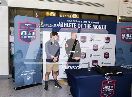 Thumbnail 1 in Marines H.S. Male Athlete of the Month - Ethan Shuhart photogallery.