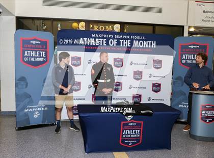 Thumbnail 1 in Marines H.S. Male Athlete of the Month - Ethan Shuhart photogallery.