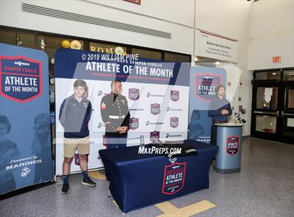 Thumbnail 1 in Marines H.S. Male Athlete of the Month - Ethan Shuhart photogallery.