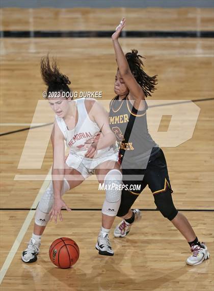 Thumbnail 2 in Memorial vs. Summer Creek  Girls 6A Region 3 Semi Finals photogallery.