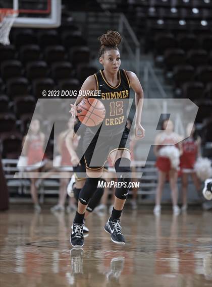 Thumbnail 2 in Memorial vs. Summer Creek  Girls 6A Region 3 Semi Finals photogallery.