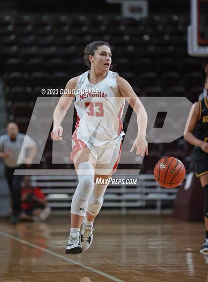 Thumbnail 1 in Memorial vs. Summer Creek  Girls 6A Region 3 Semi Finals photogallery.
